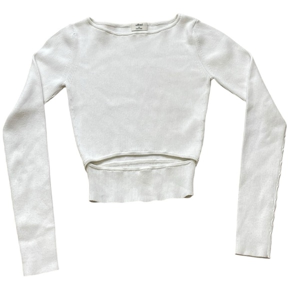 Wilfred Tops - White Wilfred Crop Top (XS)
